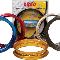 Pro wheel Pit Bike Wheel 19’’ (silver) Black Tires & Wheels