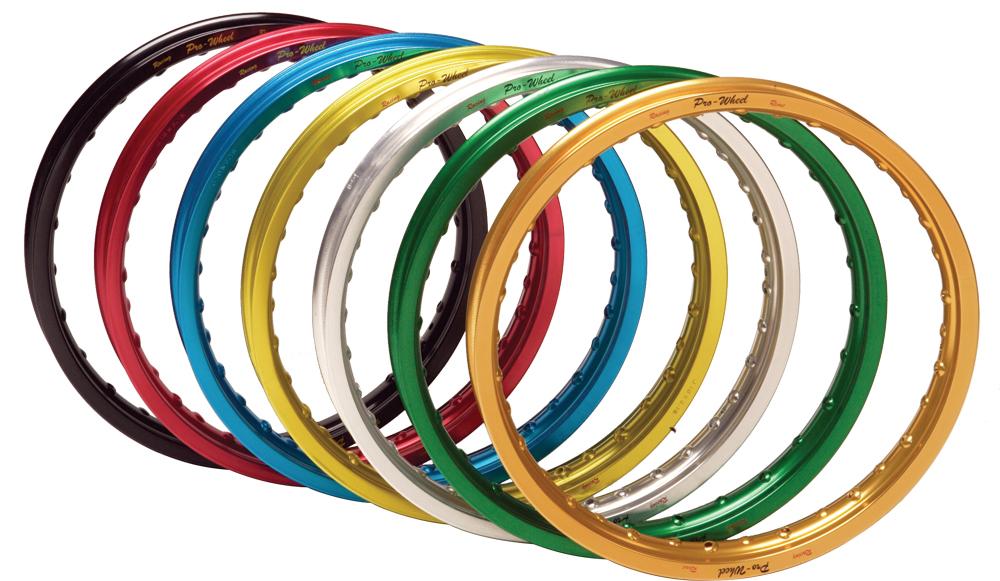 Pro wheel Pit Bike Wheel 19’’ (silver) Gold Tires & Wheels