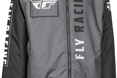 Fly Racing Pit Coat Purple S/m - Black/Grey / One Size Fits Most - Apparel Collection