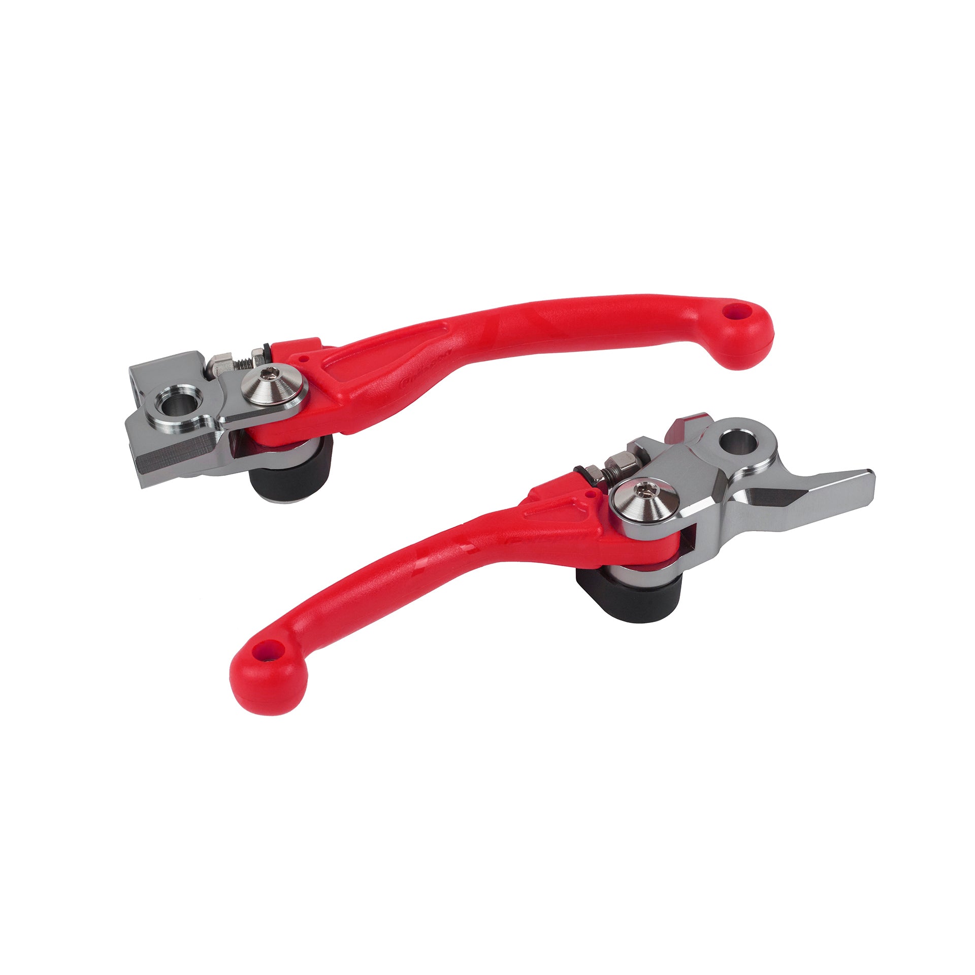 Polisport Pivot Lever Set Gas Black - Red - Offroad Collection