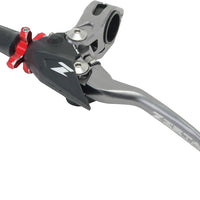 Zeta Pivot Perch Fp 4-finger Titanium/red - Titanium/Blue - Offroad Collection