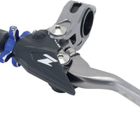 Zeta Pivot Perch Fp 4-finger Titanium/red - Titanium/Blue - Offroad Collection