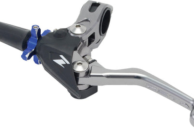 Zeta Pivot Perch Hot Start Lever Red - Titanium/Blue - Offroad Collection