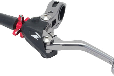 Zeta Pivot Perch Hot Start Lever Red - Titanium/Red - Offroad Collection
