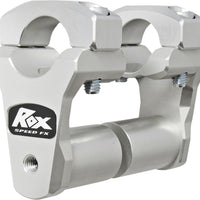 Rox Pivoting Bar Riser 2’’ Black - Silver - Street Collection