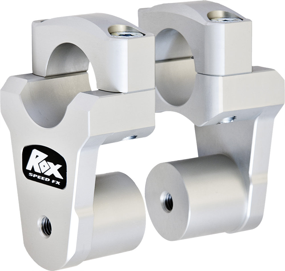 Rox Pivoting Bar Riser 2’’ Silver - Street Collection