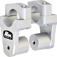 Rox Pivoting Bar Riser 2’’ Silver - Street Collection