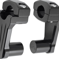 Rox Pivoting Handlebar Riser Black 3’’ Rise - Harddrive Products