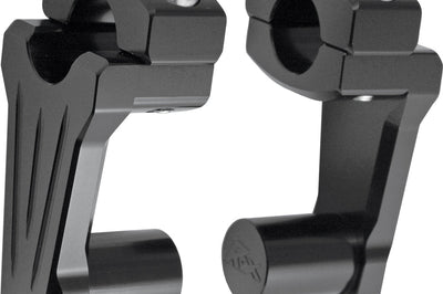 Rox Pivoting Handlebar Riser Black 3’’ Rise - Harddrive Products
