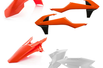 Acerbis Plastic Kit Kaw Original `24 Green - Offroad Collection