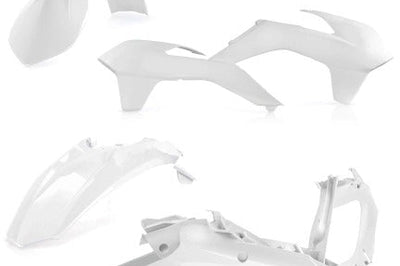 Acerbis Plastic Kit Kaw Original `24 Green - White - Offroad Collection