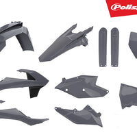 Polisport Plastic Kit Nardo Grey Oe`24 - Red - Offroad Collection
