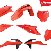 Polisport Plastic Kit Nardo Grey Oe`24 - Red - Offroad Collection