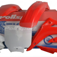 Polisport Plastic Kit Nardo Grey Oe`24 - Red - Offroad Collection