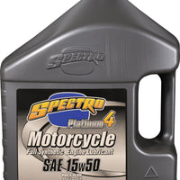 Spectro Platinum M/c Full Syn 4t 15w50 4 Lt - Tires & Wheels