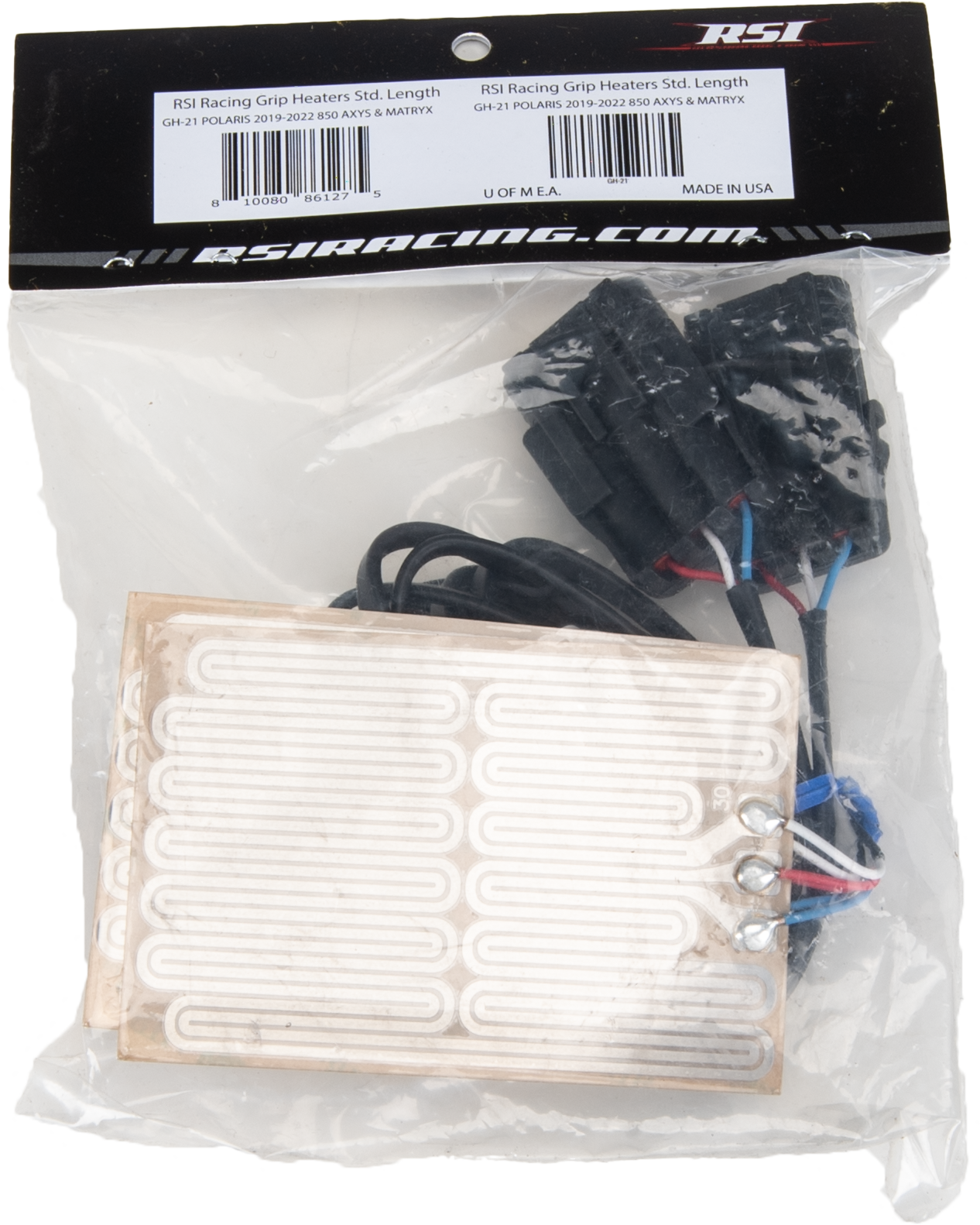 Rsi Plug & Play Grip Heaters Standard Length Pol - Snowmobile Collection