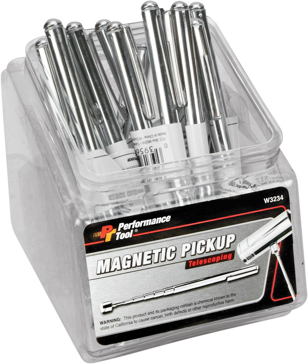 Performance Tool Pocket Magnet Retriever/12 Pk W/fishbowl Counter Display - Watercraft Collection