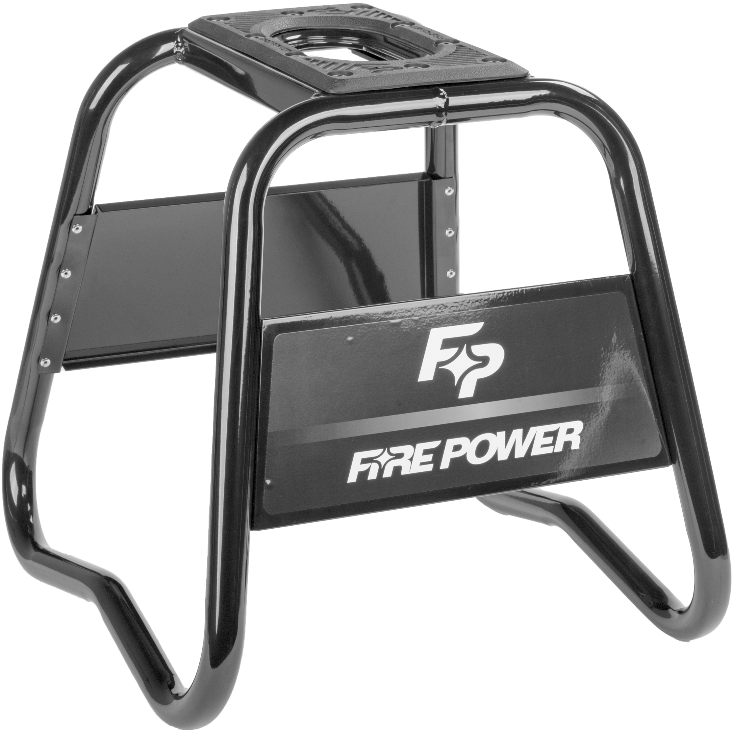 Fire Power Podium Stand Black - Tires & Wheels