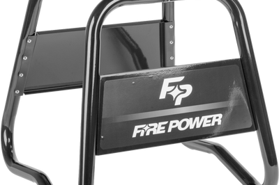 Fire Power Podium Stand Black - Tires & Wheels