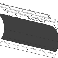 Kfi Poly Blade Replacement 72’’ Face - Atv Performance Products