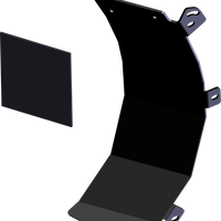 Kfi Poly Blade Side Shield Pass - Atv Performance Products
