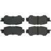 Stoptech PosiQuiet 10 / 12-17 Nissan GT-R Premium Semi-Metallic Front Brake Pads - Brakes Rotors &