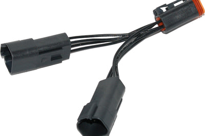 Namz Custom Cycle Power Plug Y-adaptor All 94-11 Touring Models - Harddrive Products