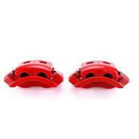 PowerStop Power Stop 00-01 Dodge Ram 1500 Front Red Calipers w/Brackets - Pair - Brakes Rotors & Pads