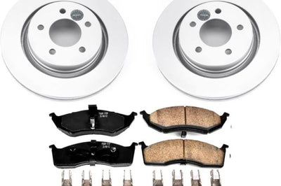 PowerStop Power Stop 00-04 Chrysler Concorde Front Z17 Evolution Geomet Coated Brake Kit - Brakes Rotors & Pads