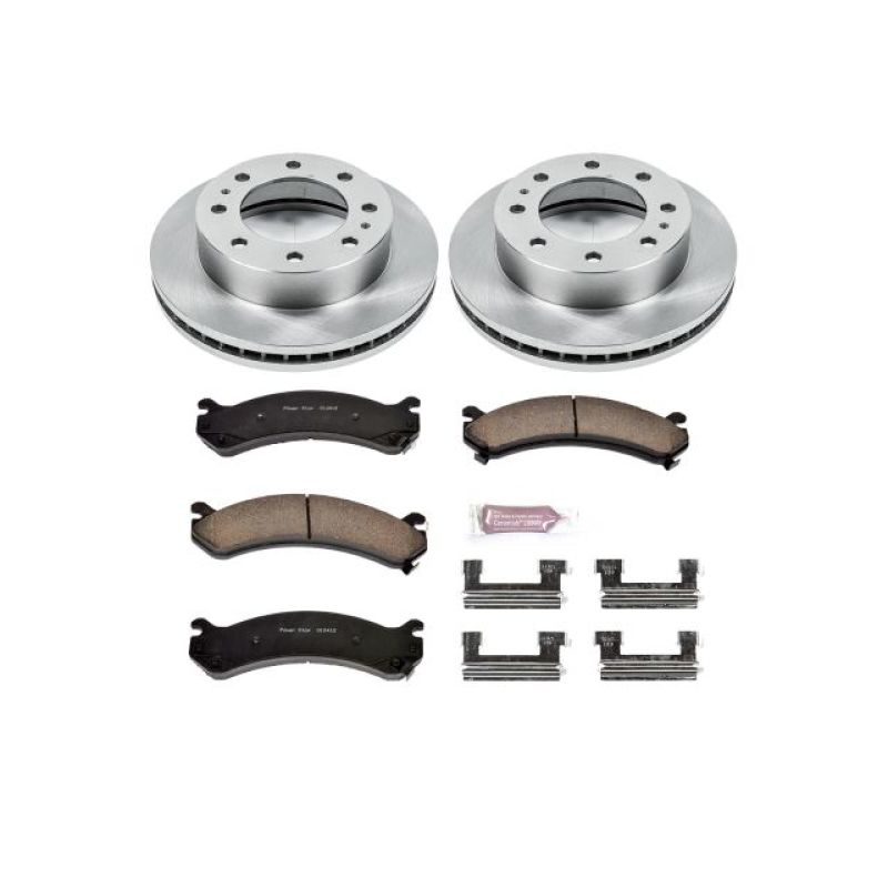 PowerStop Power Stop 00-05 Cadillac DeVille Front Autospecialty Brake Kit - Brakes Rotors & Pads
