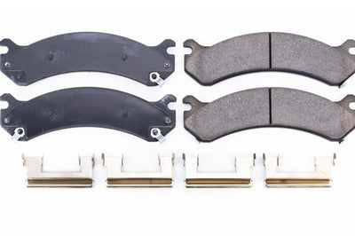 PowerStop Power Stop 00-05 Cadillac DeVille Front Z17 Evolution Ceramic Brake Pads w/Hardware - Brakes Rotors &