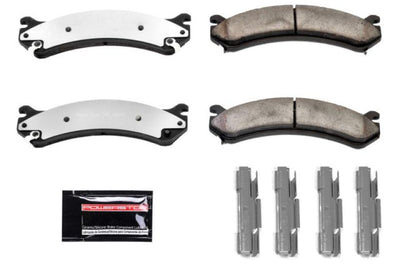 PowerStop Power Stop 00-05 Cadillac DeVille Front Z36 Truck & Tow Brake Pads w/Hardware - Brakes Rotors