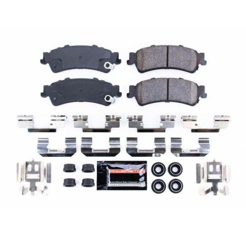 PowerStop Power Stop 00-05 Cadillac DeVille Rear Z23 Evolution Sport Brake Pads w/Hardware - Brakes Rotors &