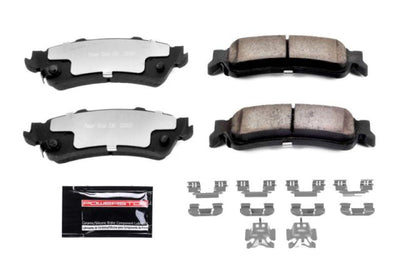 PowerStop Power Stop 00-05 Cadillac DeVille Rear Z36 Truck & Tow Brake Pads w/Hardware - Brakes Rotors