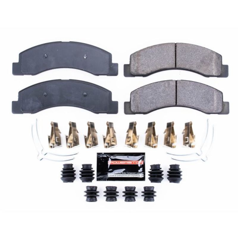 PowerStop Power Stop 00-05 Ford Excursion Front Z23 Evolution Sport Brake Pads w/Hardware - Brakes Rotors &