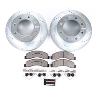 PowerStop Power Stop 00-05 Ford Excursion Front Z36 Truck & Tow Brake Kit - Brakes Rotors Pads