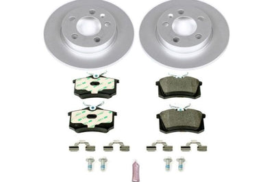 PowerStop Power Stop 00-06 Audi TT Quattro Rear Euro-Stop Brake Kit - Brakes Rotors & Pads