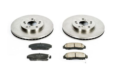 PowerStop Power Stop 01-03 Acura CL Front Autospecialty Brake Kit - Brakes Rotors & Pads