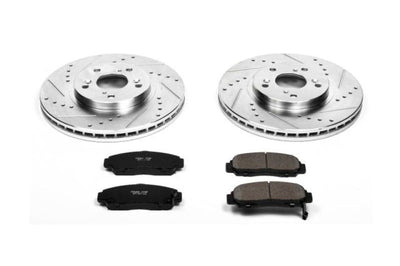 PowerStop Power Stop 01-03 Acura CL Front Z23 Evolution Sport Brake Kit - Brakes Rotors & Pads