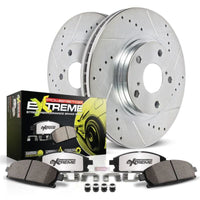 PowerStop Power Stop 01-03 Acura CL Front Z26 Street Warrior Brake Kit - Brakes Rotors & Pads