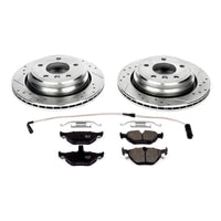 PowerStop Power Stop 01-03 BMW 525i Rear Z23 Evolution Sport Brake Kit - Brakes Rotors & Pads