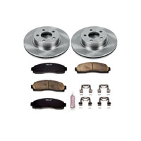 PowerStop Power Stop 01-03 Ford Explorer Sport Front Autospecialty Brake Kit - Brakes Rotors & Pads