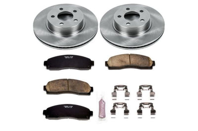 PowerStop Power Stop 01-03 Ford Explorer Sport Front Autospecialty Brake Kit - Brakes Rotors & Pads