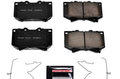 PowerStop Power Stop 01-03 Toyota Sequoia Front Z23 Evolution Sport Brake Pads w/Hardware - Brakes Rotors &
