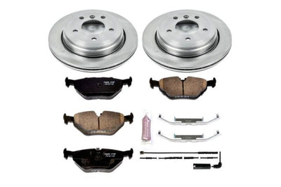 PowerStop Power Stop 01-05 BMW 325xi Rear Autospecialty Brake Kit - Brakes Rotors & Pads