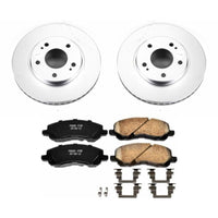 PowerStop Power Stop 01-05 Chrysler Sebring Front Z17 Evolution Geomet Coated Brake Kit - Brakes Rotors & Pads