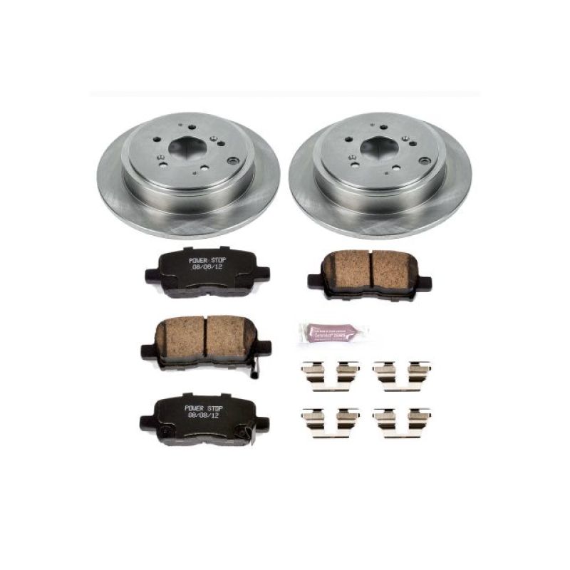 PowerStop Power Stop 01-06 Acura MDX Rear Autospecialty Brake Kit - Brakes Rotors & Pads