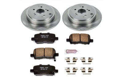 PowerStop Power Stop 01-06 Acura MDX Rear Autospecialty Brake Kit - Brakes Rotors & Pads