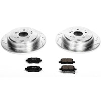 PowerStop Power Stop 01-06 Acura MDX Rear Z23 Evolution Sport Brake Kit - Brakes Rotors & Pads