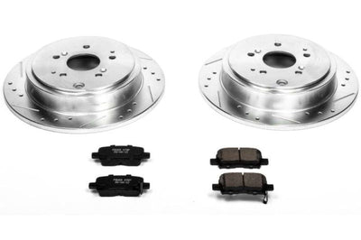 PowerStop Power Stop 01-06 Acura MDX Rear Z23 Evolution Sport Brake Kit - Brakes Rotors & Pads